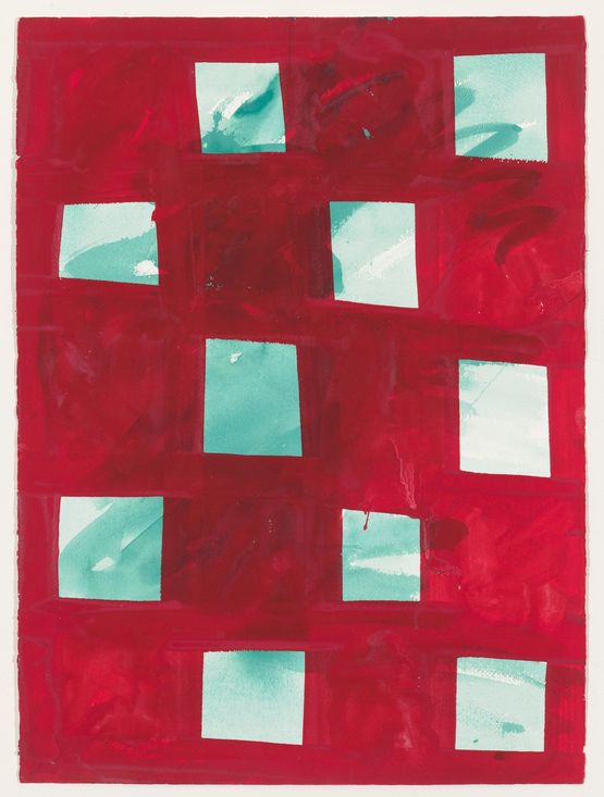 Tea Garden by Mary Heilmann contemporary artwork Painting