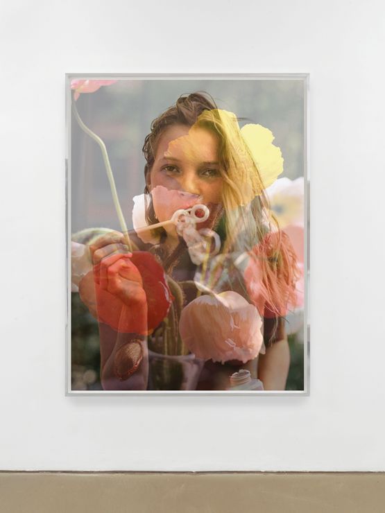 Imagine Kate Summer Flowers by Yves Scherer contemporary artwork Sculpture