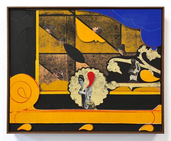 Ohne Titel  untitled by Gert  Uwe Tobias contemporary artwork Mixed Media