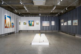 Contemporary art exhibition Hyojun Kim Gieun Ro GRRR at THEO South Korea