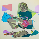 The Vessel of Becoming 01 by Natnael Ashebir contemporary artwork painting