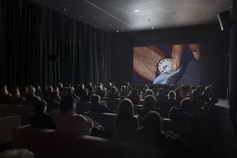 Contemporary art exhibition Christian Marclay The Clock at Museum of Modern Art New York United States