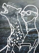 Tamed by Abdul Abdullah contemporary artwork painting