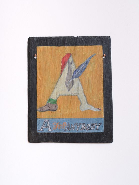 A for Anybody by Denis OConnor contemporary artwork Painting