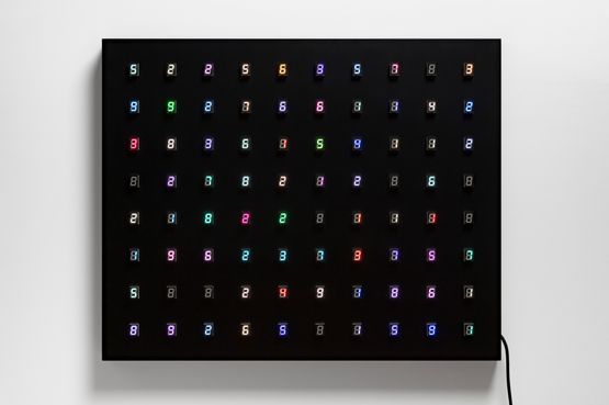 Eighty Lives - 01 by Tatsuo Miyajima contemporary artwork Installation