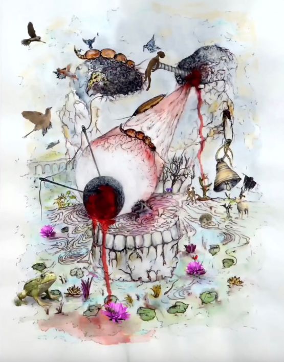 Tigris by Fatos Irwen contemporary artwork Moving Image
