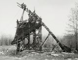 Minnich Coal Co. Goodspring Mountains Schuylkill County USA by Bernd  Hilla Becher contemporary artwork photography