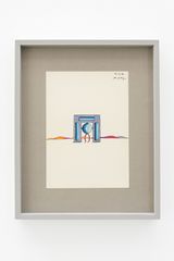 Skyscrapers 10 by Martine Bedin contemporary artwork painting works on paper drawing