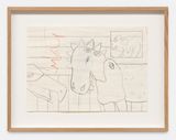 Untitled by Joe Bradley contemporary artwork drawing works on paper