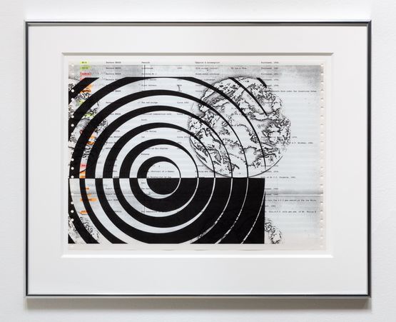 Earth 2 basic earth by Andre Piguet contemporary artwork Print