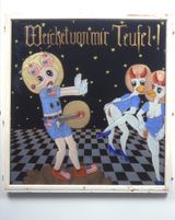 Weichet von mir Teufel Be Gone Demons by Blalla Hallmann contemporary artwork painting
