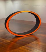 Open Question Eliptical Answer by Karyn Taylor contemporary artwork sculpture
