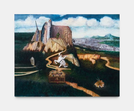Dreamlike Landscape by Teodora Axente contemporary artwork Painting
