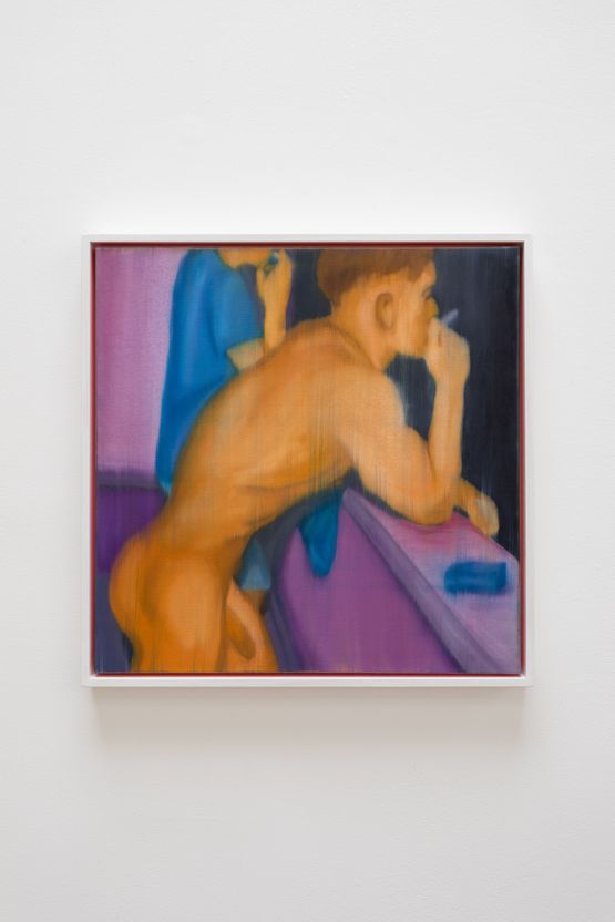Smoke Break by William E. Jones contemporary artwork Painting