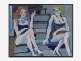 Potsdamer Strae by Karl Horst Hodicke contemporary artwork painting