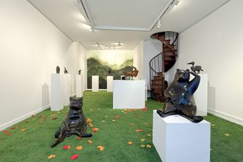 Contemporary art exhibition Daniel Daviau Inner Presences at Dumonteil Paris France