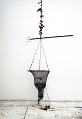 Bare forked thing by Julia Morison contemporary artwork sculpture