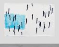 BAJJ blue by Esther Klas contemporary artwork Works on Paper