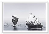 Ebisu and Daikoku Hokkaido by Ulana Switucha contemporary artwork print