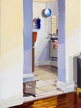 Kitchen Interior by Keiran Brennan Hinton contemporary artwork painting works on paper