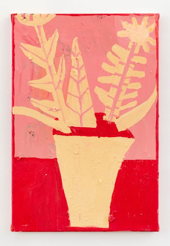 Garden Pot Summer by Florence Hutchings contemporary artwork Painting