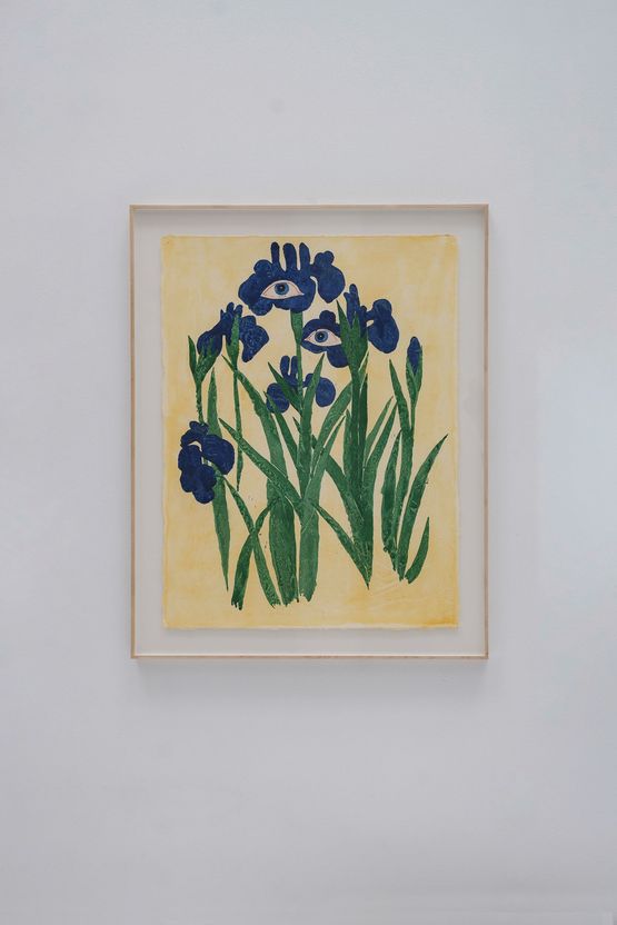 Iris Iris by James Rielly contemporary artwork Painting