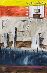 The Message by Mia Boe contemporary artwork painting