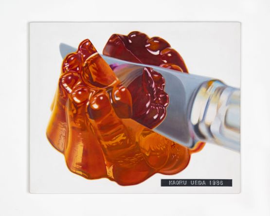 Knife and Jelly by Kaoru Ueda contemporary artwork Painting