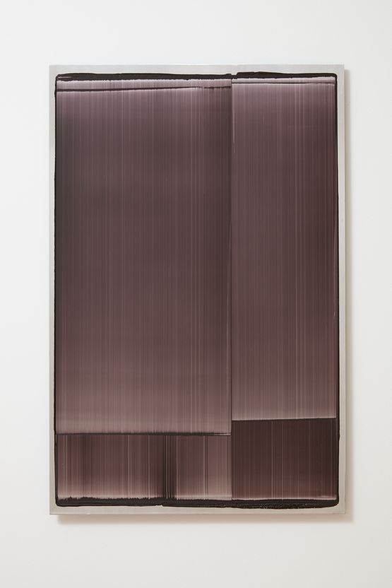 Slider - black 10 by Noel Ivanoff contemporary artwork Painting