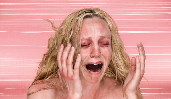 a dozen useless actions for grieving blondes 9 by Rosemary Laing contemporary artwork Photography