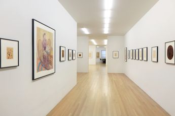 Contemporary art exhibition Otto Meyer-Amden Vorbereitung at Galerie Buchholz New York United States