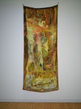 April in Dunedin 1 by Nichola Shanley contemporary artwork painting textile