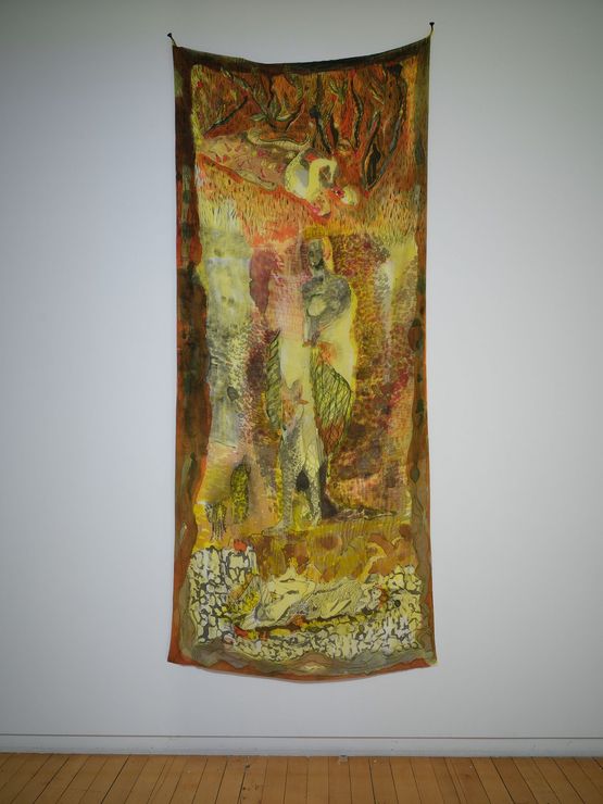 April in Dunedin 1 by Nichola Shanley contemporary artwork Painting
