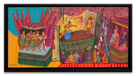 Untitled 4 by Archie Rand contemporary artwork Painting
