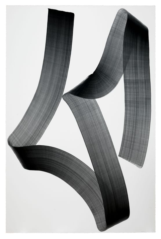 Brushstroke-T3 by Lee Bae contemporary artwork Drawing