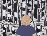 Slash and Burn by Adrienne Doig contemporary artwork painting textile