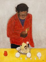 The Second Day of the Lunar New Year by Liu Sheng contemporary artwork painting