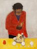 The Second Day of the Lunar New Year by Liu Sheng contemporary artwork Painting