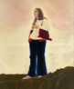 A Girl by Hilo Chen contemporary artwork Painting