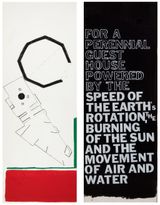 GENT. 1986-PRESENT LA JOLLA by Maria Nordman contemporary artwork works on paper