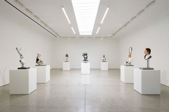 Contemporary art exhibition David Altmejd Lespritdans le temple delame at David Kordansky Gallery Los Angeles United States