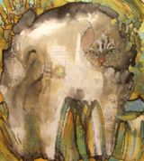 Arch by Hanako Kunishi contemporary artwork drawing painting works on paper