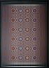 ...rosse sul nero by Alberto Biasi contemporary artwork Painting