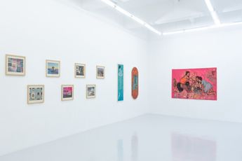 Contemporary art exhibition Group Exhibition its the end of the world lets dance at Ames Yavuz Singapore
