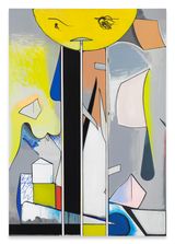 Bewegter Tag by Thomas Scheibitz contemporary artwork mixed media