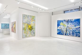 Contemporary art exhibition Jim Thorell Tropics of beach naps at SETAREH Dusseldorf Germany