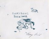 Everybodies Been There by Tracey Emin contemporary artwork print