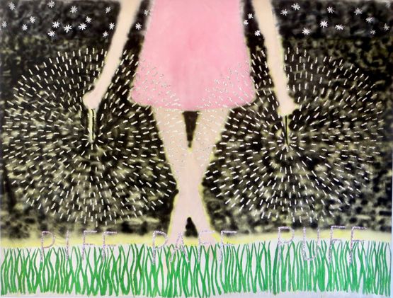 piff paff puff by Gabrielle Graessle contemporary artwork Painting