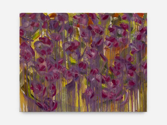 Orange Veil by Jemima Murphy contemporary artwork Painting