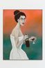 La vapeur rouge by Rebecca Brodskis contemporary artwork Painting